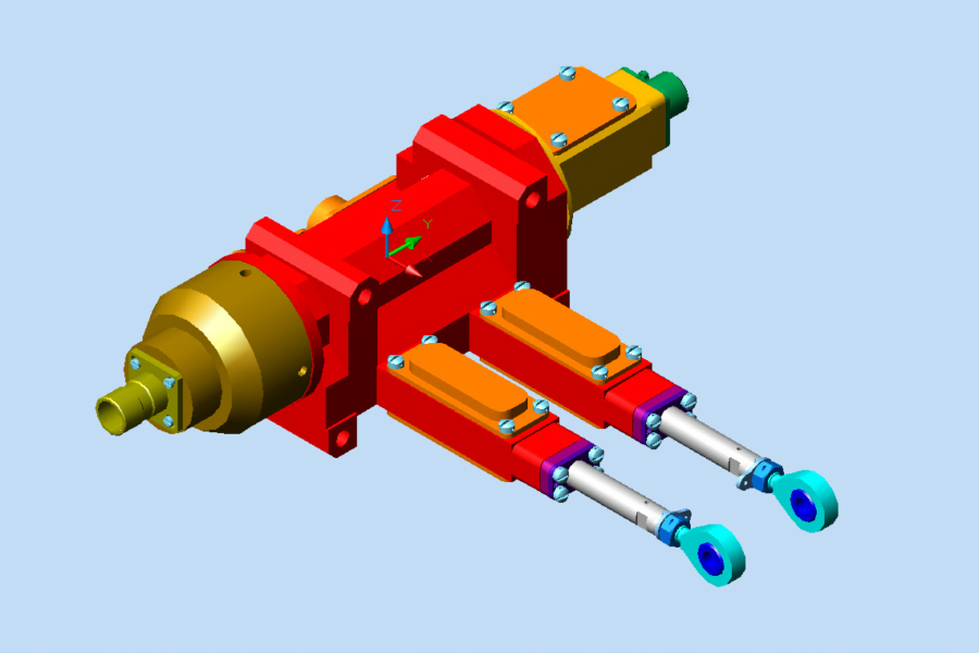 Aktuator (Höhenruder-Trimmung-Antrieb)