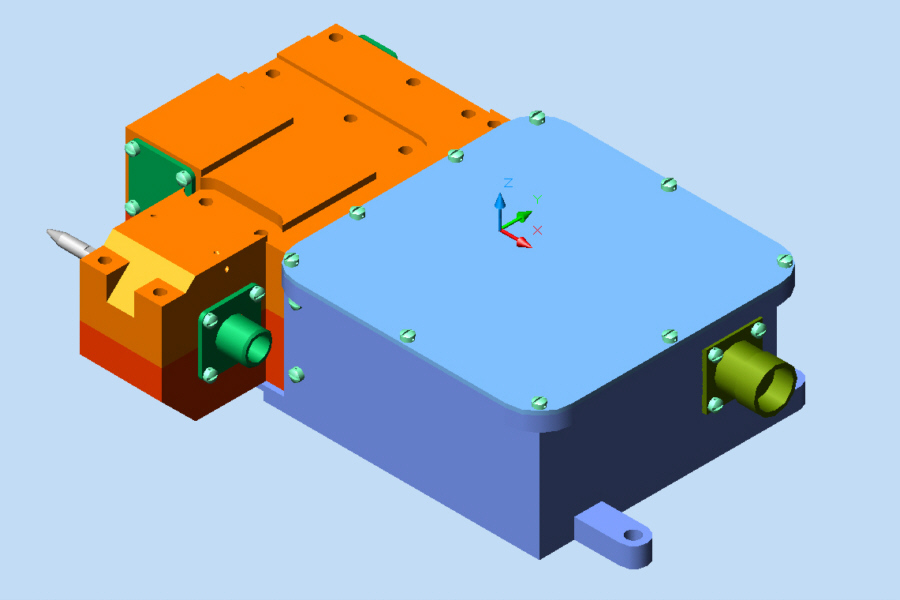 Zentral-Einheit (Höhenruder-Trimmung-Antrieb)