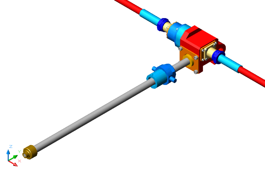 innerer Aktuator (Landeklappen-Antrieb)